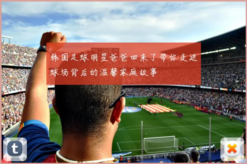 韩国足球明星爸爸回来了带你走进球场背后的温馨家庭故事