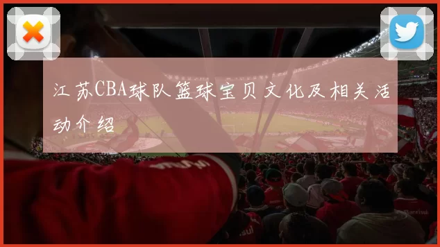江苏CBA球队篮球宝贝文化及相关活动介绍