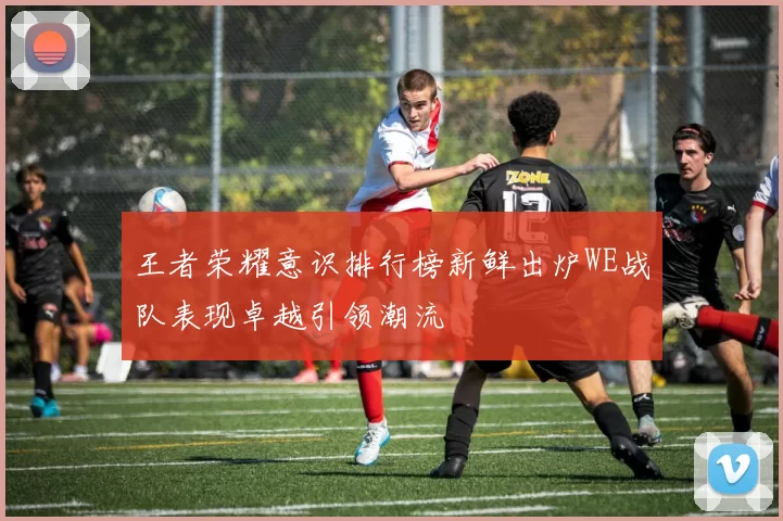 王者荣耀意识排行榜新鲜出炉WE战队表现卓越引领潮流